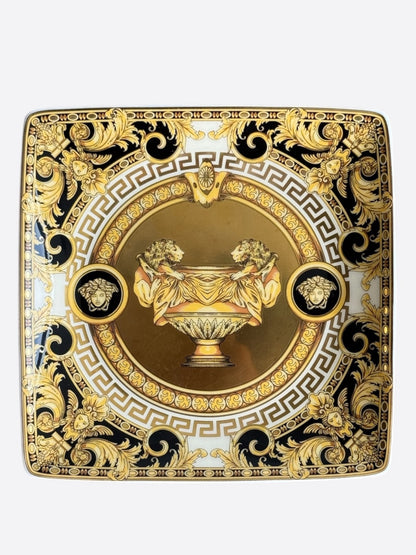 Versace White & Gold Prestige Gala Porcelain Valet Tray