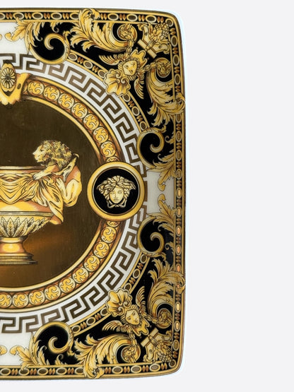 Versace White & Gold Prestige Gala Porcelain Valet Tray