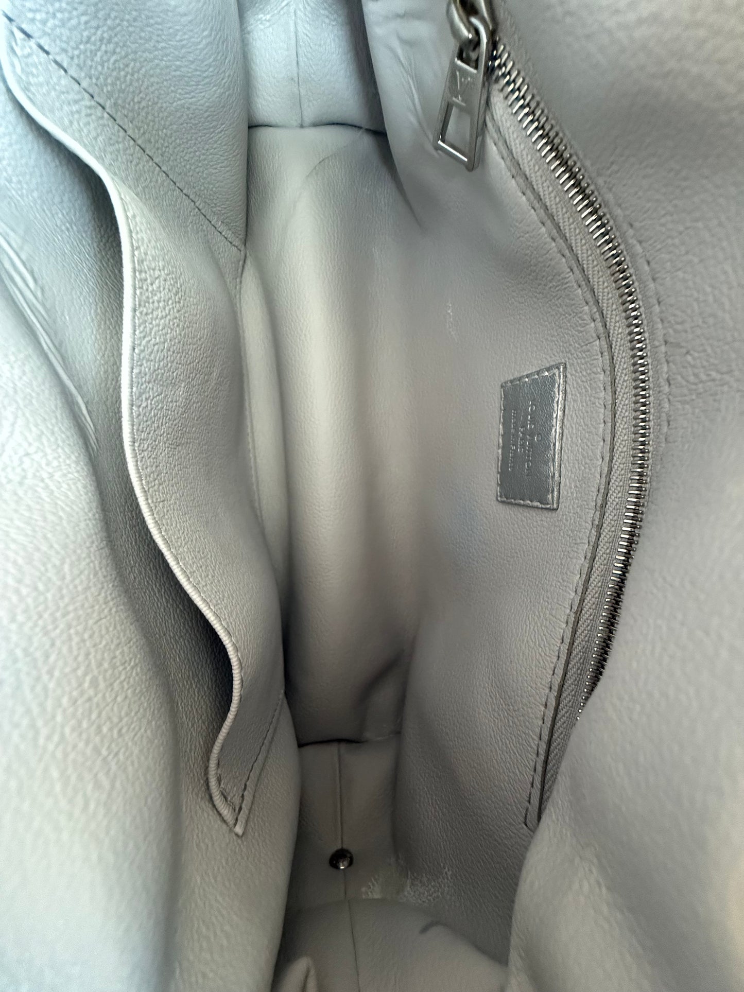 Louis Vuitton Black & White Gradient Monogram Ski Cosmetic Pouch