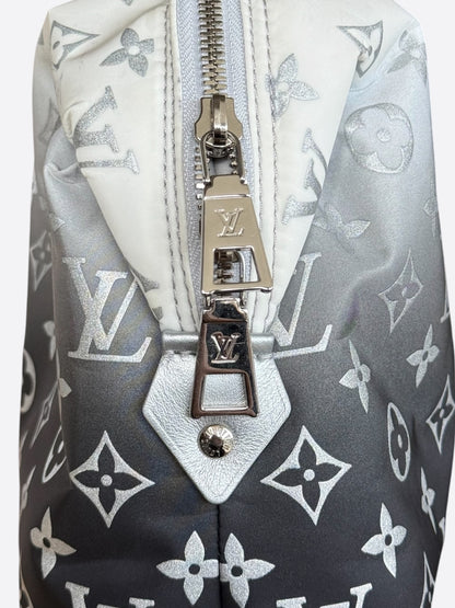 Louis Vuitton Black & White Gradient Monogram Ski Cosmetic Pouch