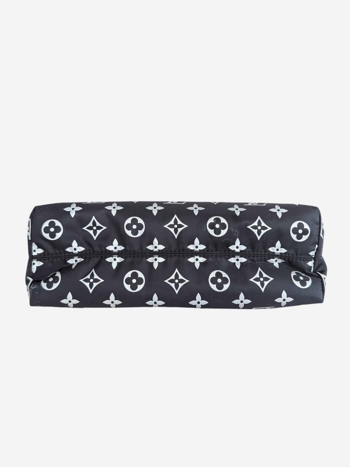 Louis Vuitton Black & White Gradient Monogram Ski Cosmetic Pouch