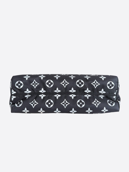 Louis Vuitton Black & White Gradient Monogram Ski Cosmetic Pouch