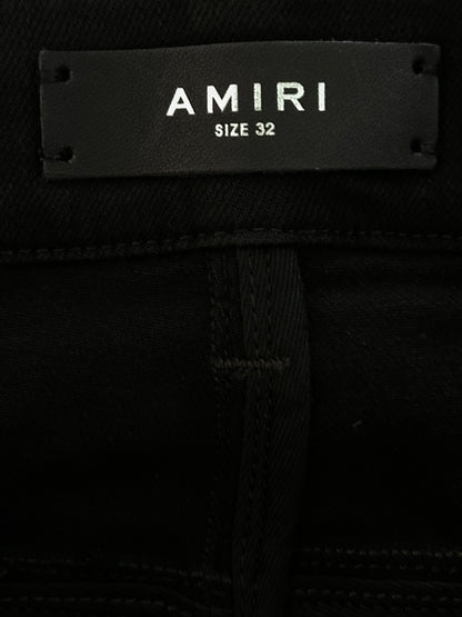 Amiri Black Coated MX1 Jeans