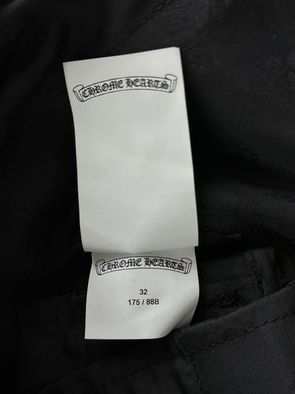 Chrome Hearts Black Cross Patch Chino Pants