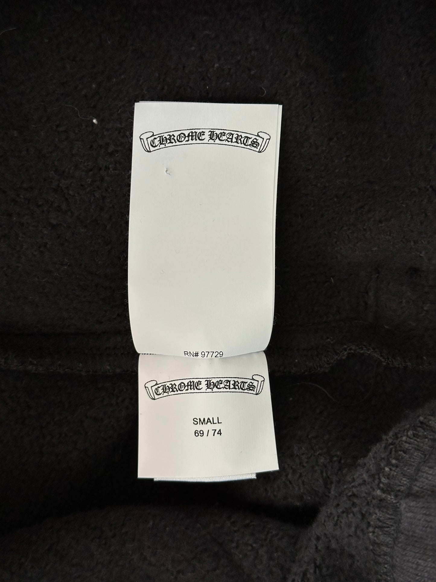 Chrome Hearts Black Triple Cross Patch Paper Jam Sweatpants