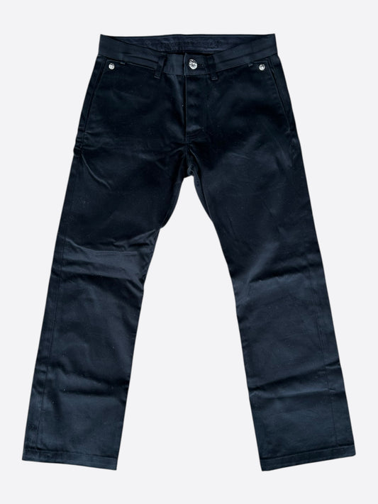 Chrome Hearts Black Cross Patch Chino Pants