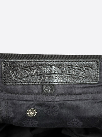 Chrome Hearts Black Cross Patch Chino Pants