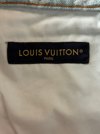 Louis Vuitton Tyler The Creator Blue & White Monogram Jeans