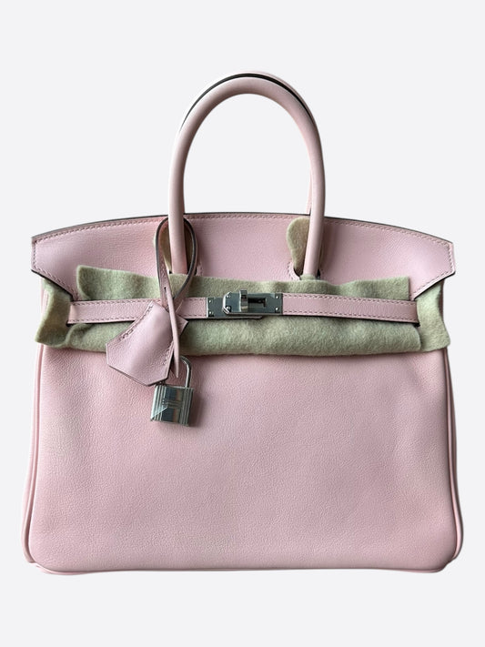 Hermes Sakura Pink Swift Birkin 25