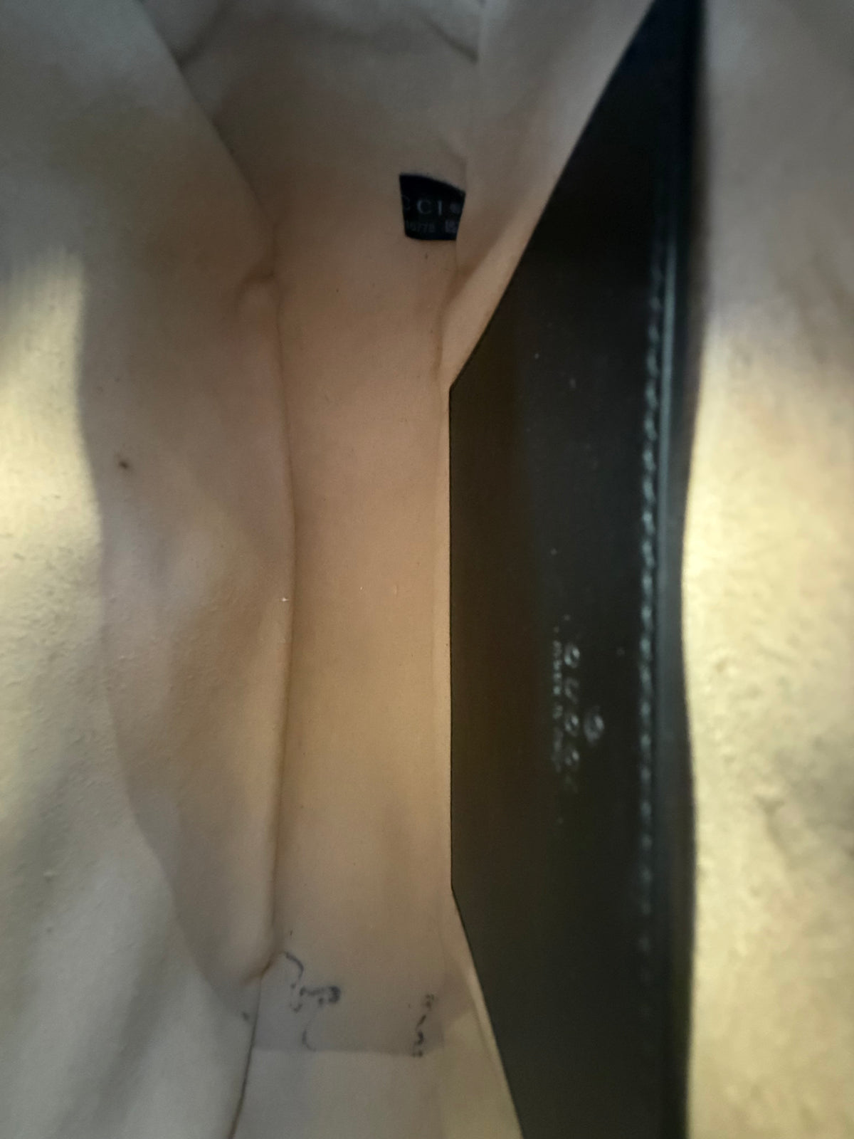 Gucci Black & Gold Small Marmont Camera Bag