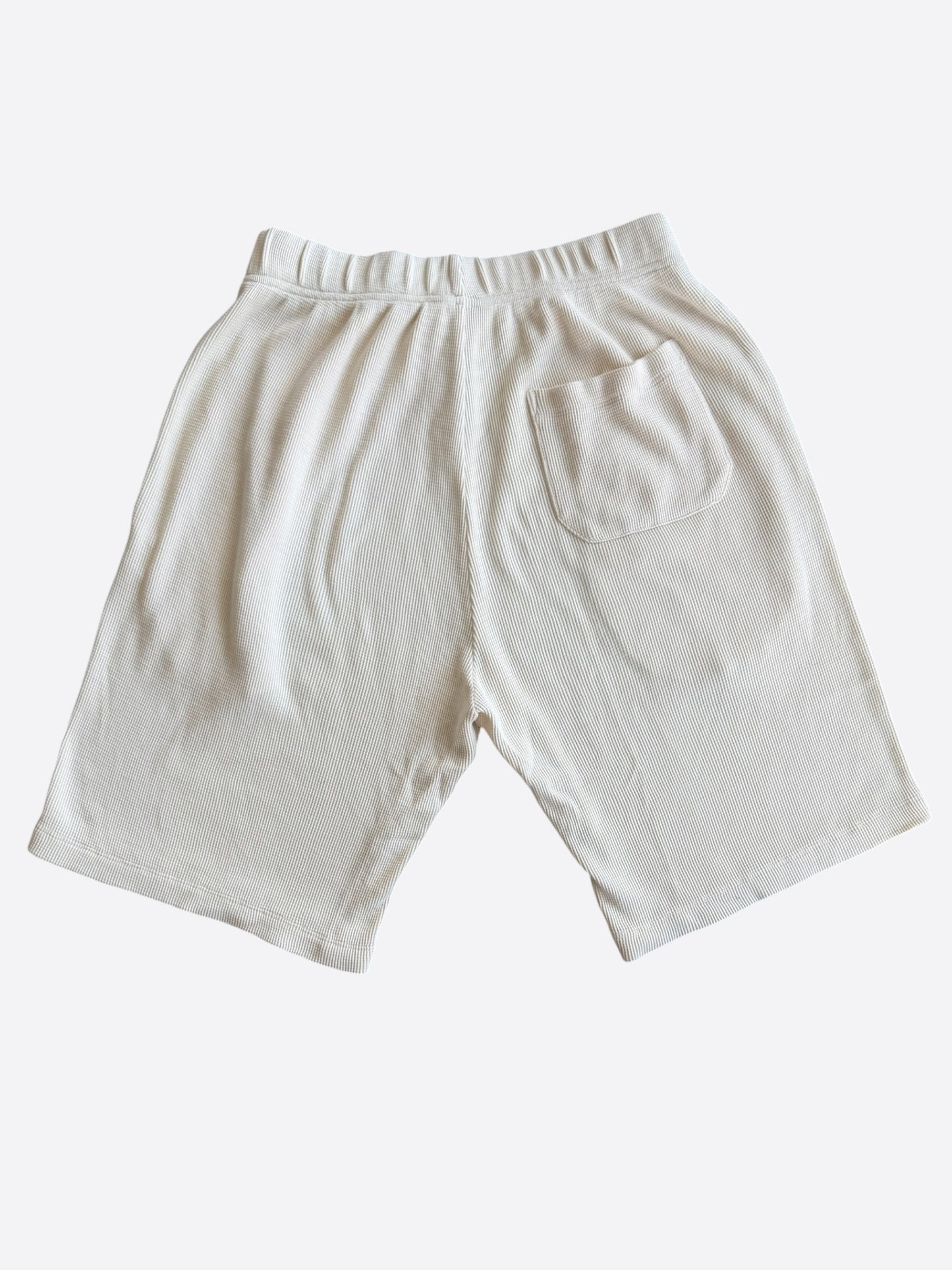 Chrome Hearts White Embroidered Logo Thermal Shorts