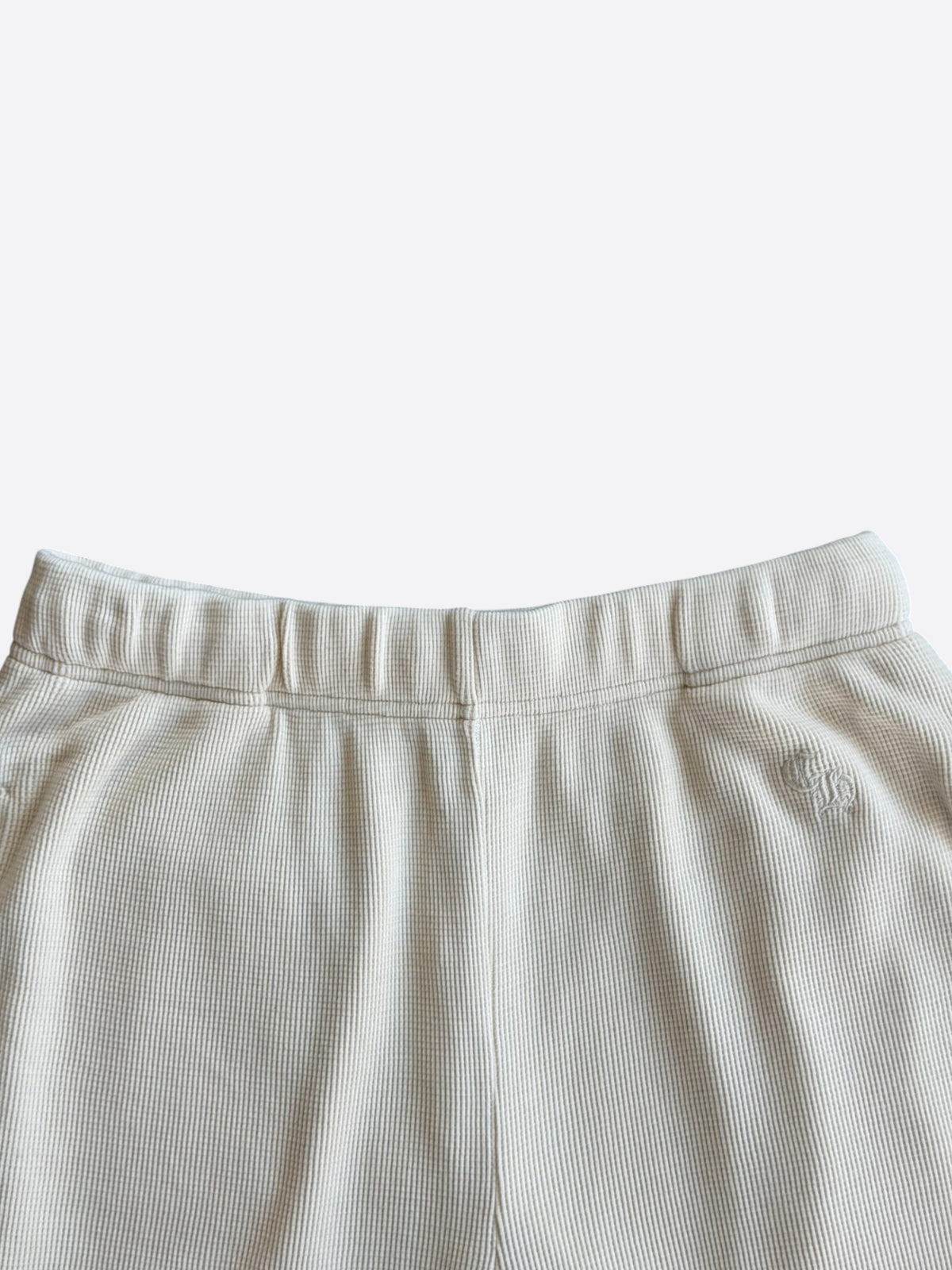 Chrome Hearts White Embroidered Logo Thermal Shorts