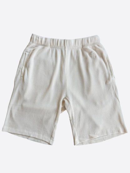 Chrome Hearts White Embroidered Logo Thermal Shorts