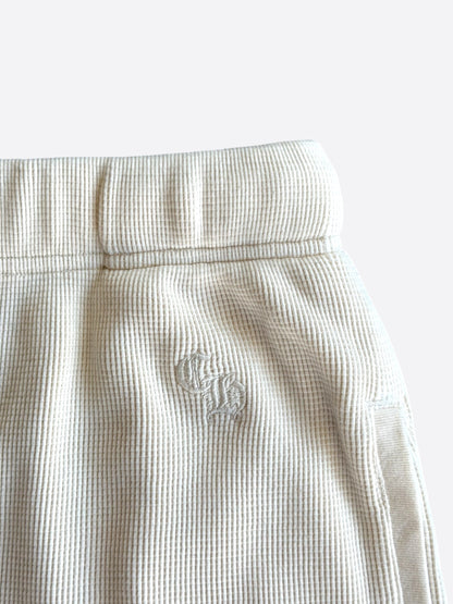 Chrome Hearts White Embroidered Logo Thermal Shorts