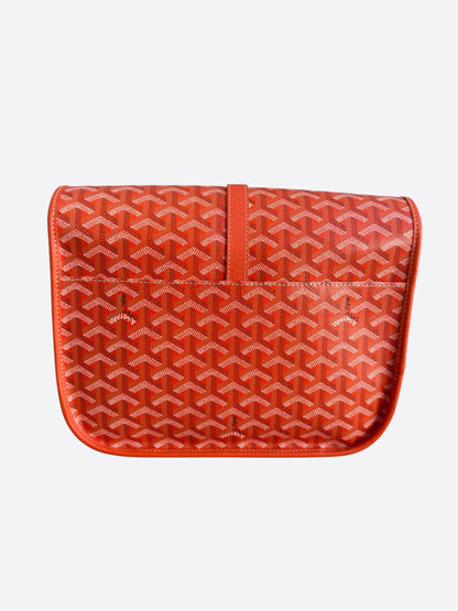Goyard Orange Belvedere MM Messenger Bag