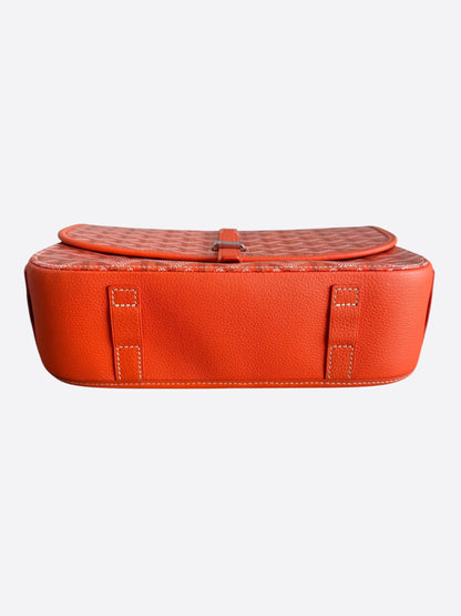 Goyard Orange Belvedere MM Messenger Bag