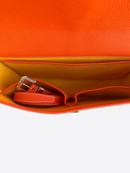 Goyard Orange Belvedere MM Messenger Bag