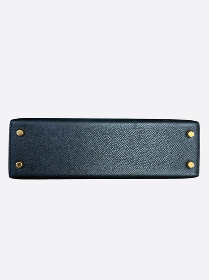 Hermes Black Epsom & Gold Hardware Mini Kelly 20