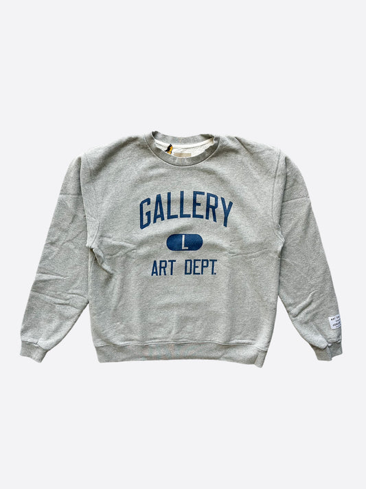 Gallery Dept Grey & Blue Art Dept Sweater