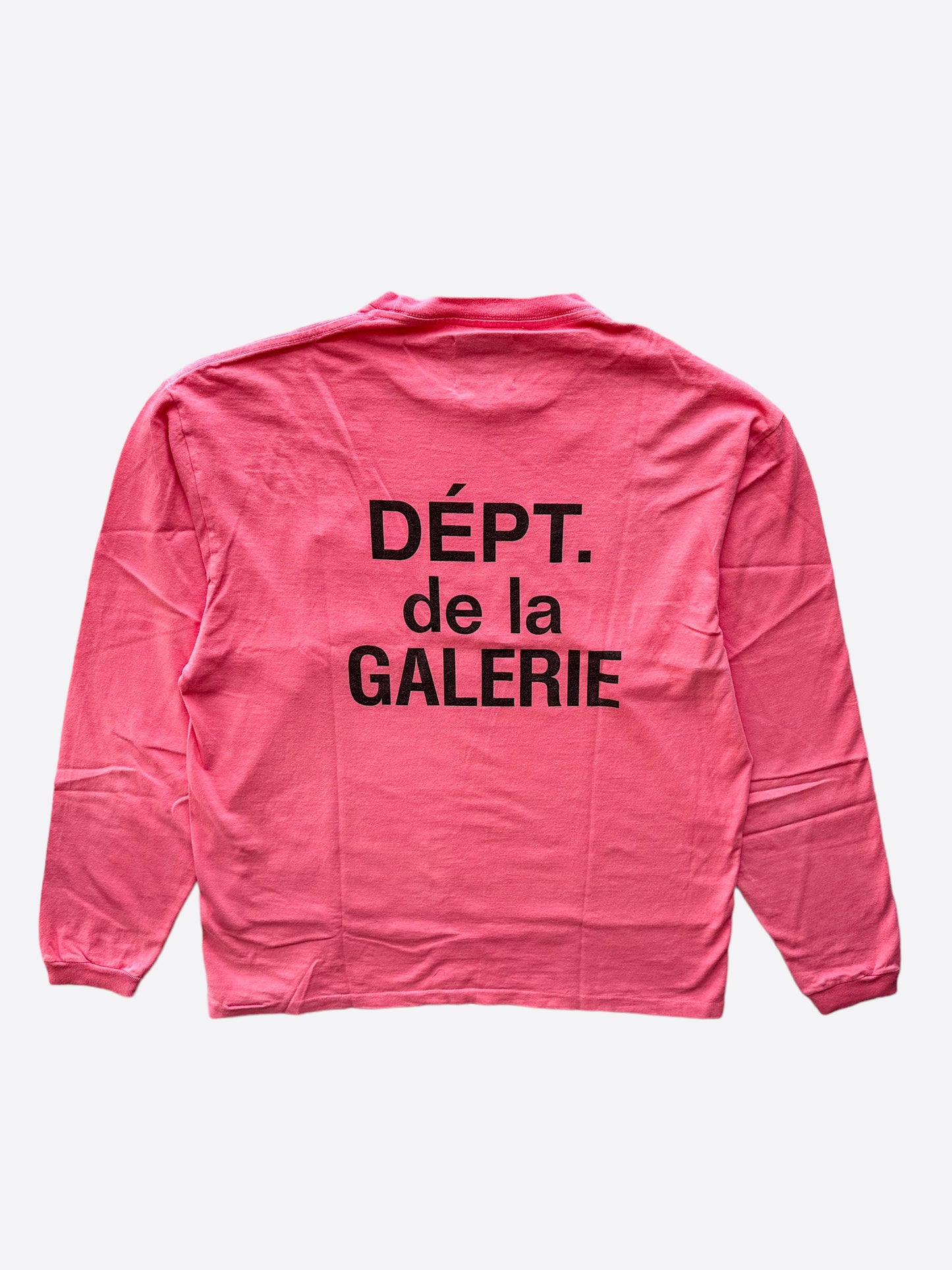 Gallery Dept Dusty Pink French Logo Longsleeve T-Shirt