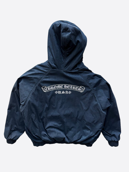 Chrome Hearts Reversible Hooded Bomber Jacket