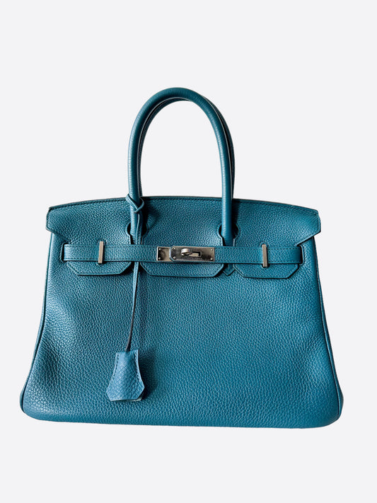 Hermès Blue Jean Togo Birkin 30