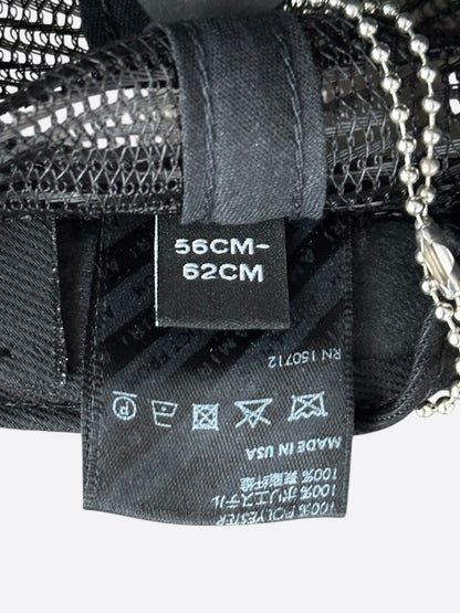 Amiri Brown & Black Logo Trucker Hat