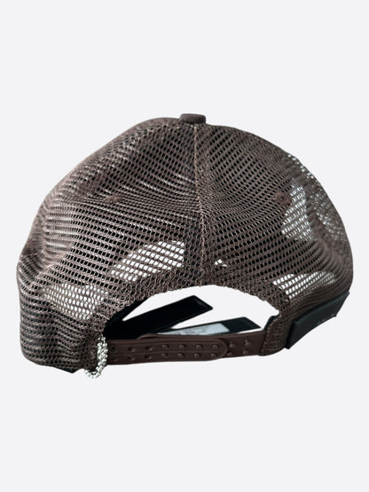 Amiri Brown & Black Triple Star Trucker Hat