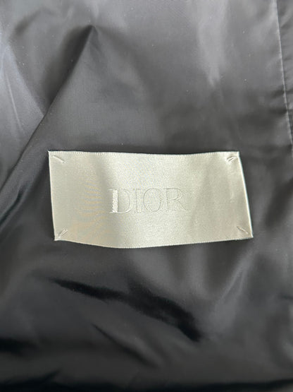 Dior Sea Green Oblique Puffer Jacket