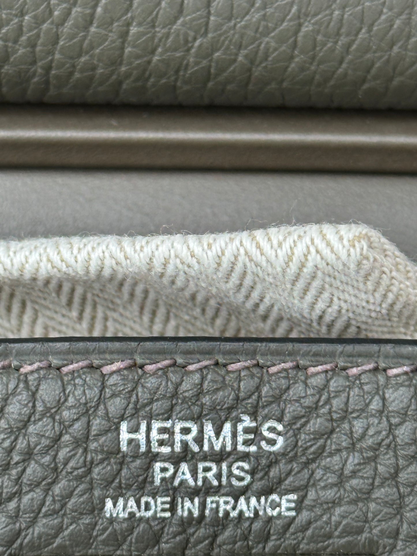 Hermes Olive HAC A Dos Crossbody Backpack