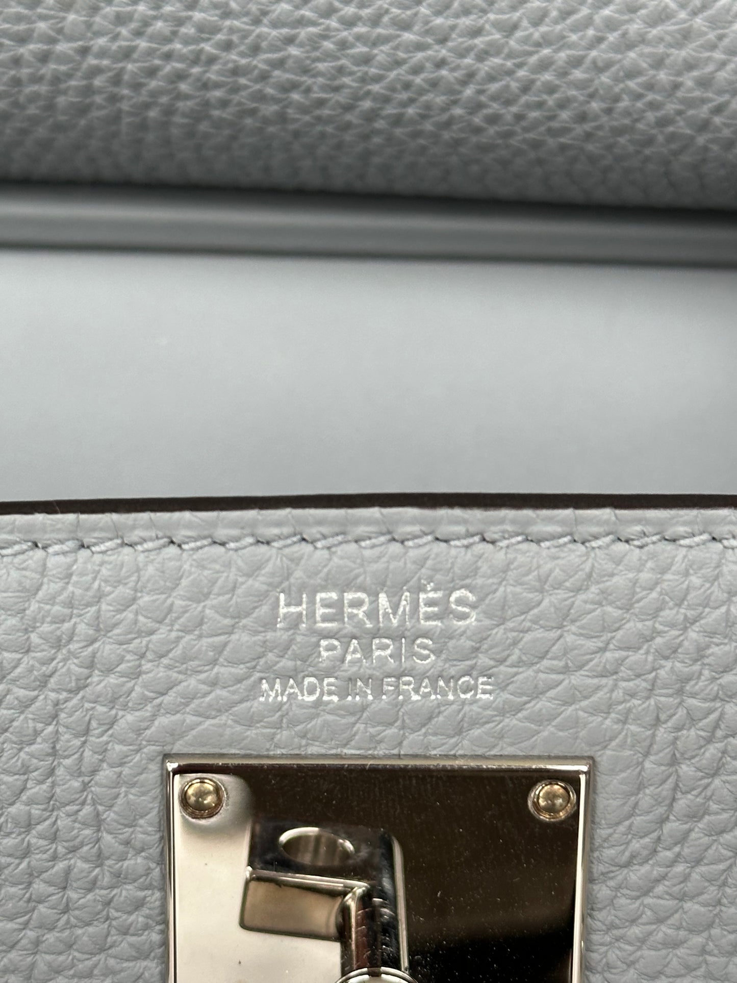 Hermes Bleu Ciel HAC A Dos Crossbody Backpack