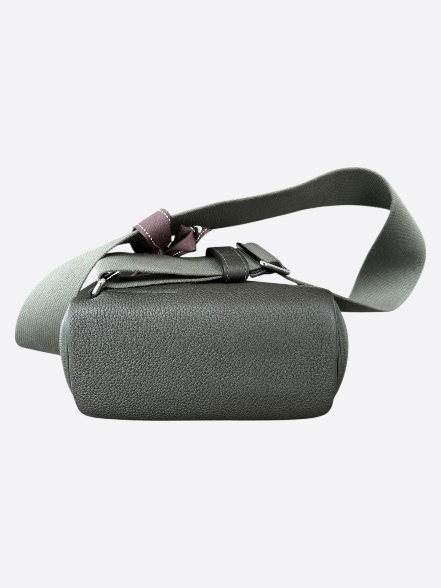 Hermes Olive HAC A Dos Crossbody Backpack