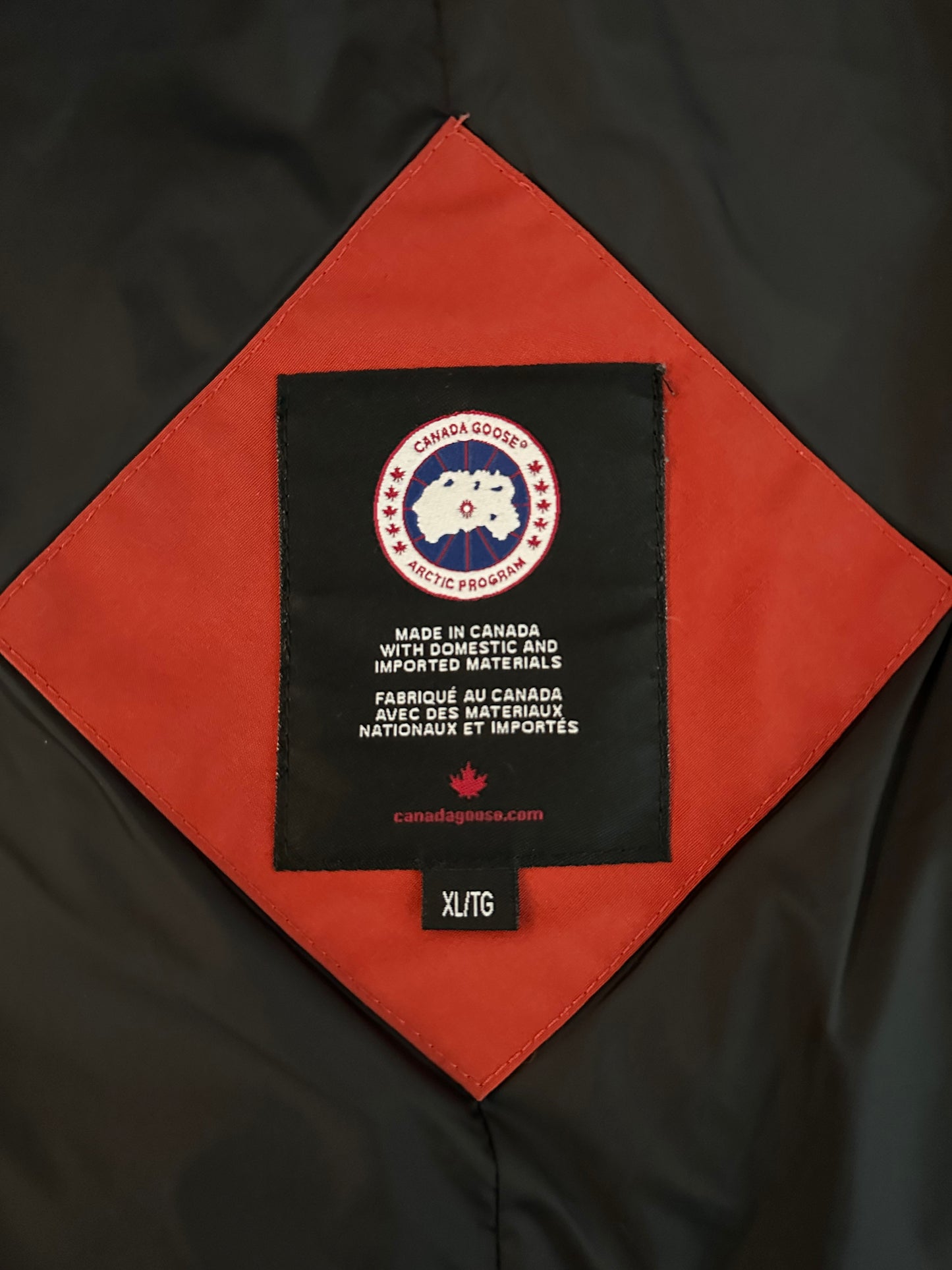 Canada Goose Red Macmillan Men's Jacket
