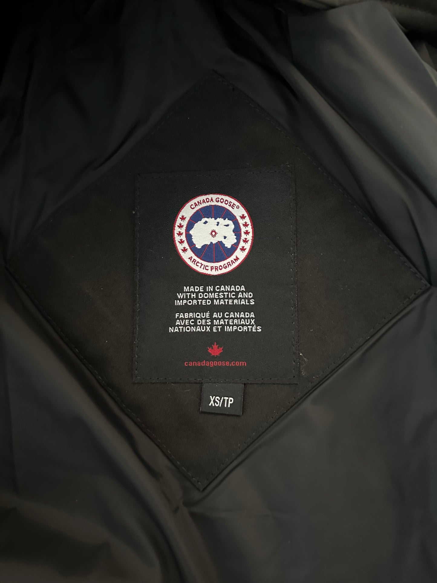 Canada Goose Black Carson Men's Jacket