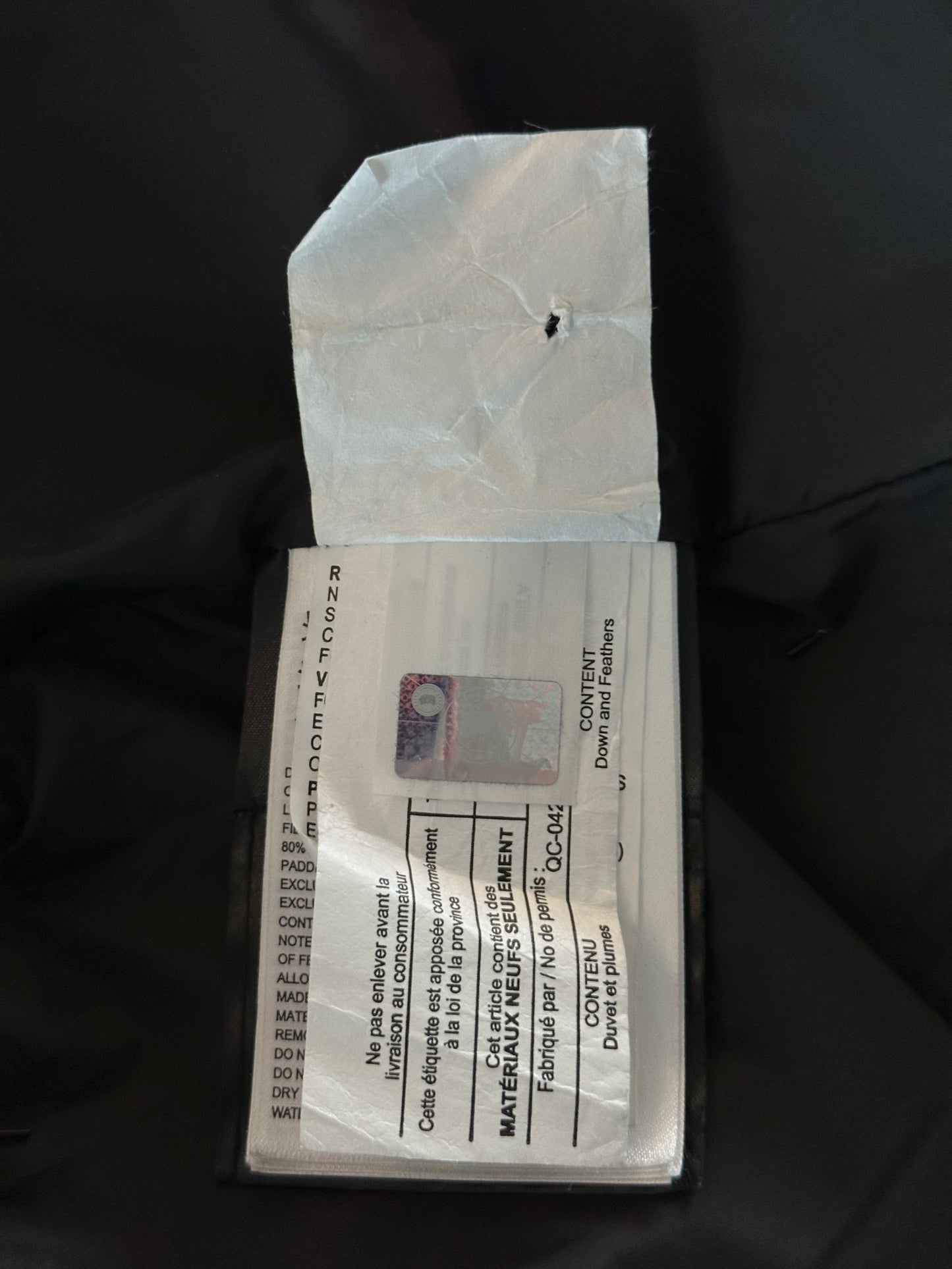Canada Goose Black Carson Men's Jacket