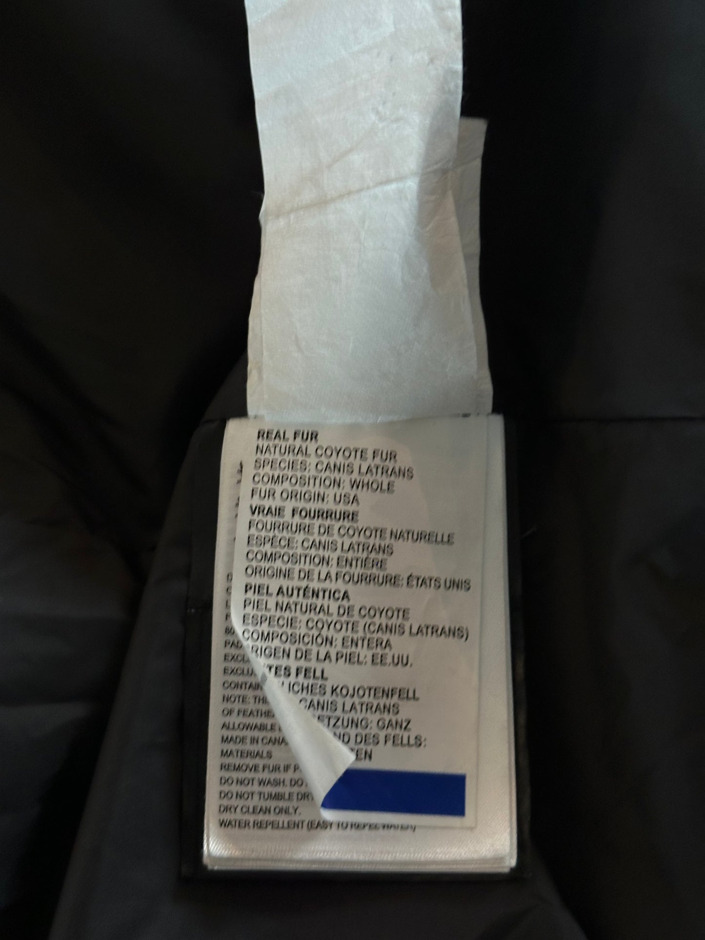Canada Goose Black Carson Men's Jacket