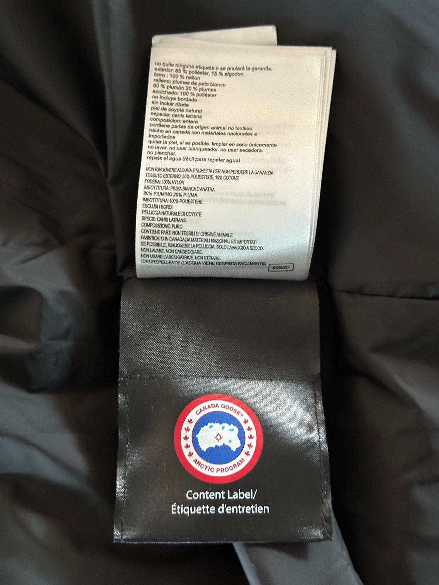 Canada Goose Black Carson Men's Jacket
