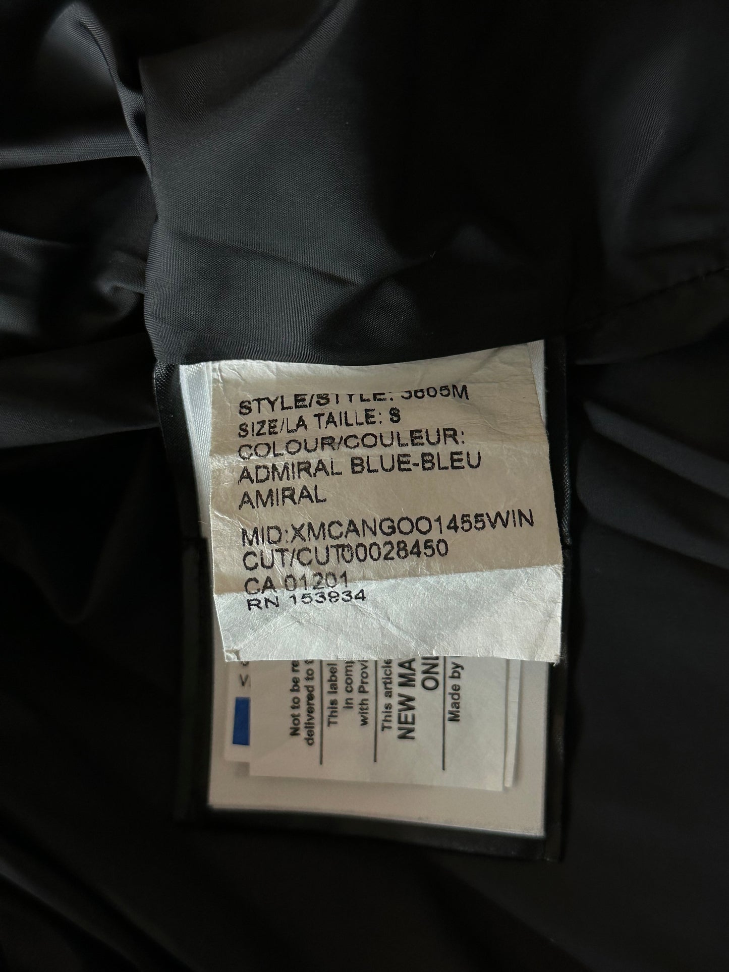 Canada Goose Admiral Blue Carson Men's Jacket