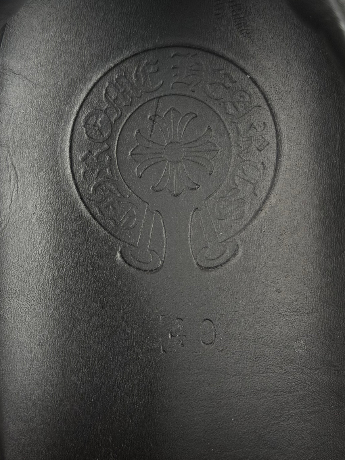 Chrome Hearts Black Dagger Slip On Sneakers