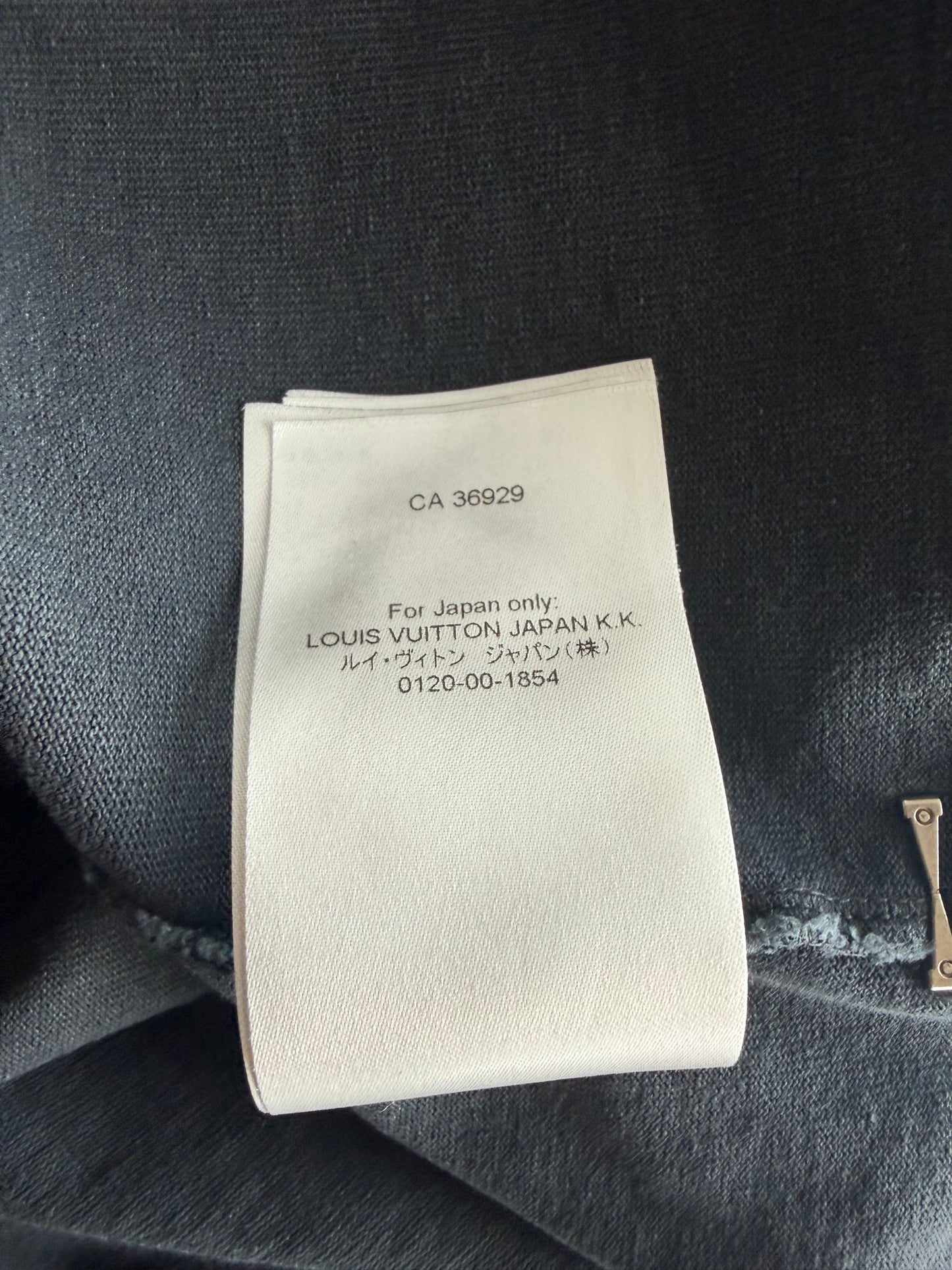 Louis Vuitton Black Staples T-Shirt