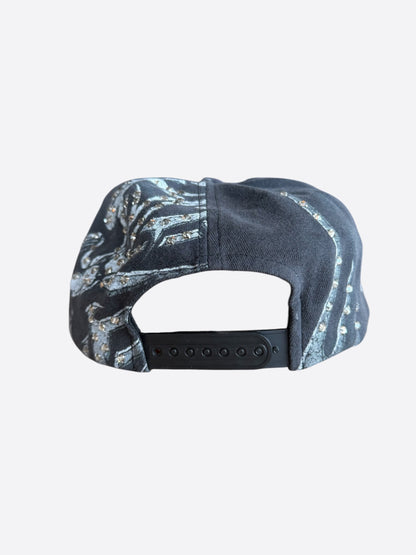 Bossi Black Rhinestone Embellished Hat