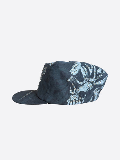 Bossi Black Rhinestone Embellished Hat