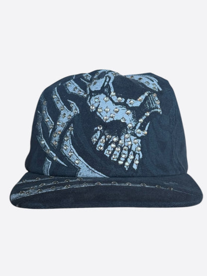 Bossi Black Rhinestone Embellished Hat