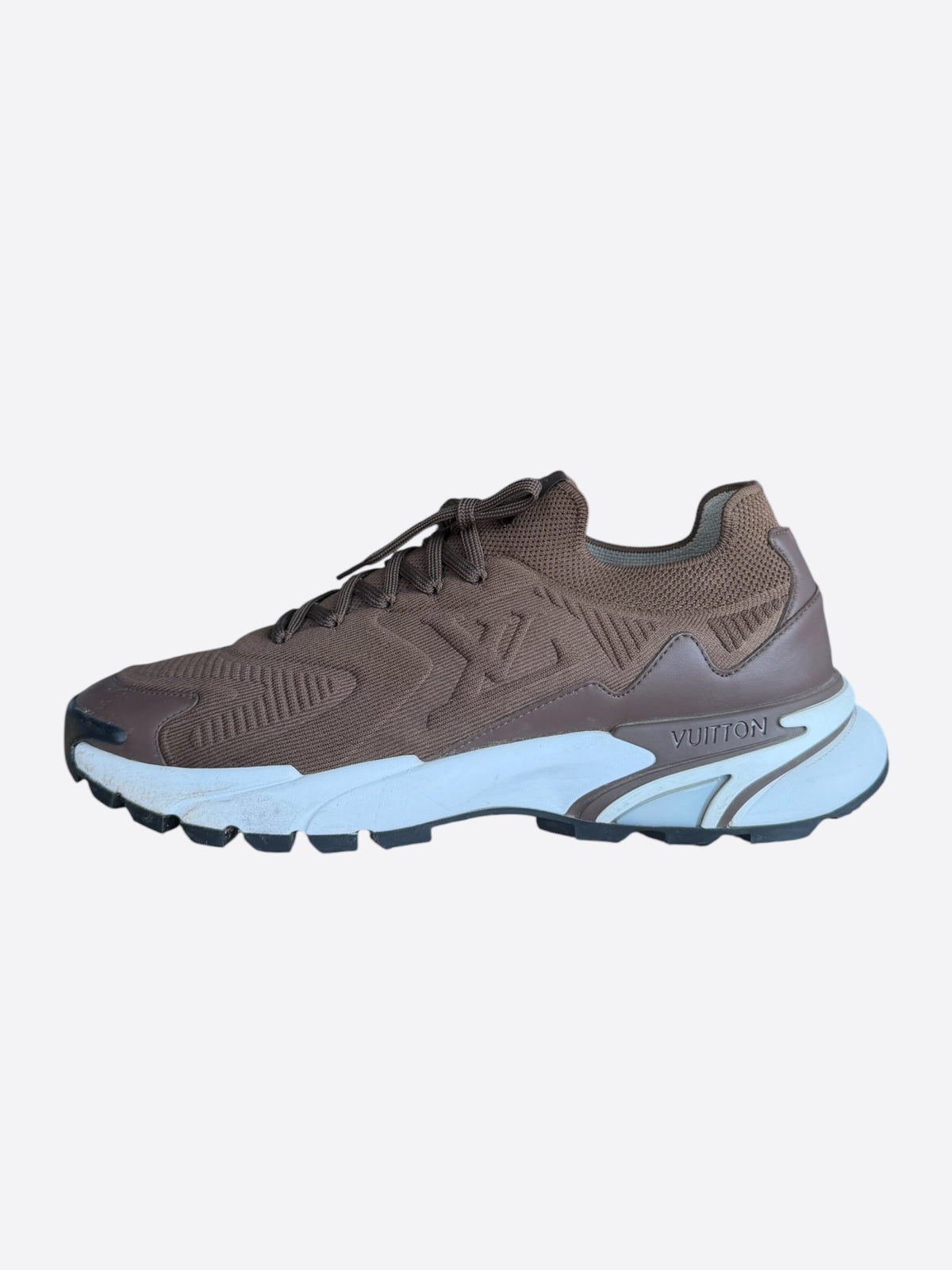 Louis Vuitton Brown Knit Tatic Sneakers