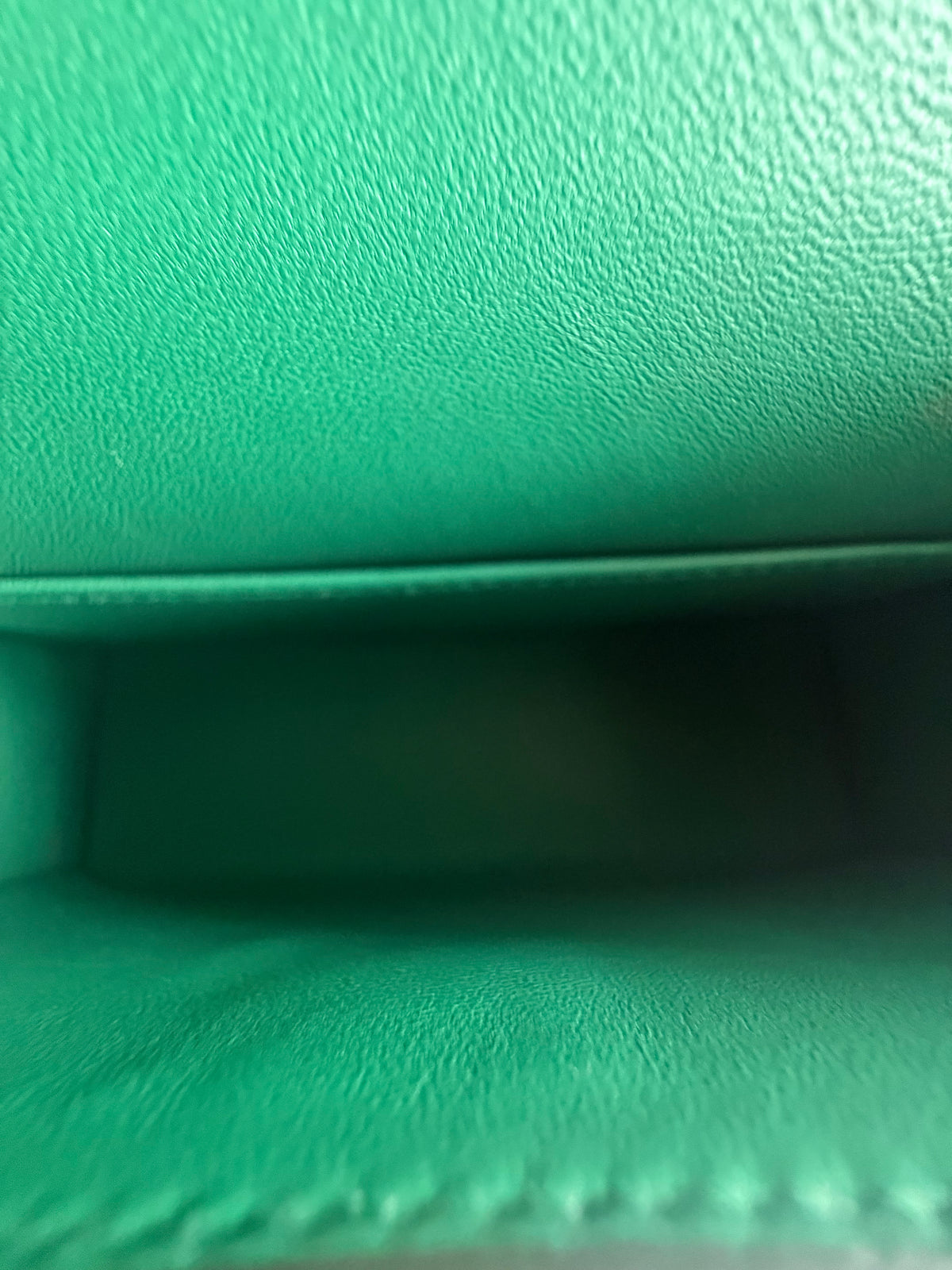 Hermes Green Epsom & Gold Hardware Mini Kelly 20