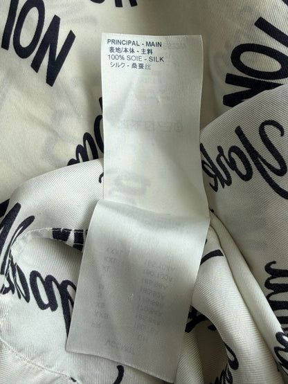 Louis Vuitton White Cities Silk Shirt