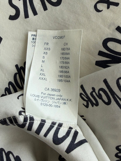 Louis Vuitton White Cities Silk Shirt