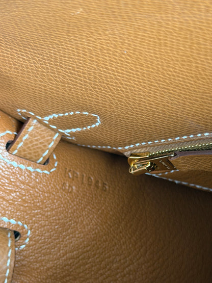 Hermes Gold Epsom & Gold Hardware Kelly 25