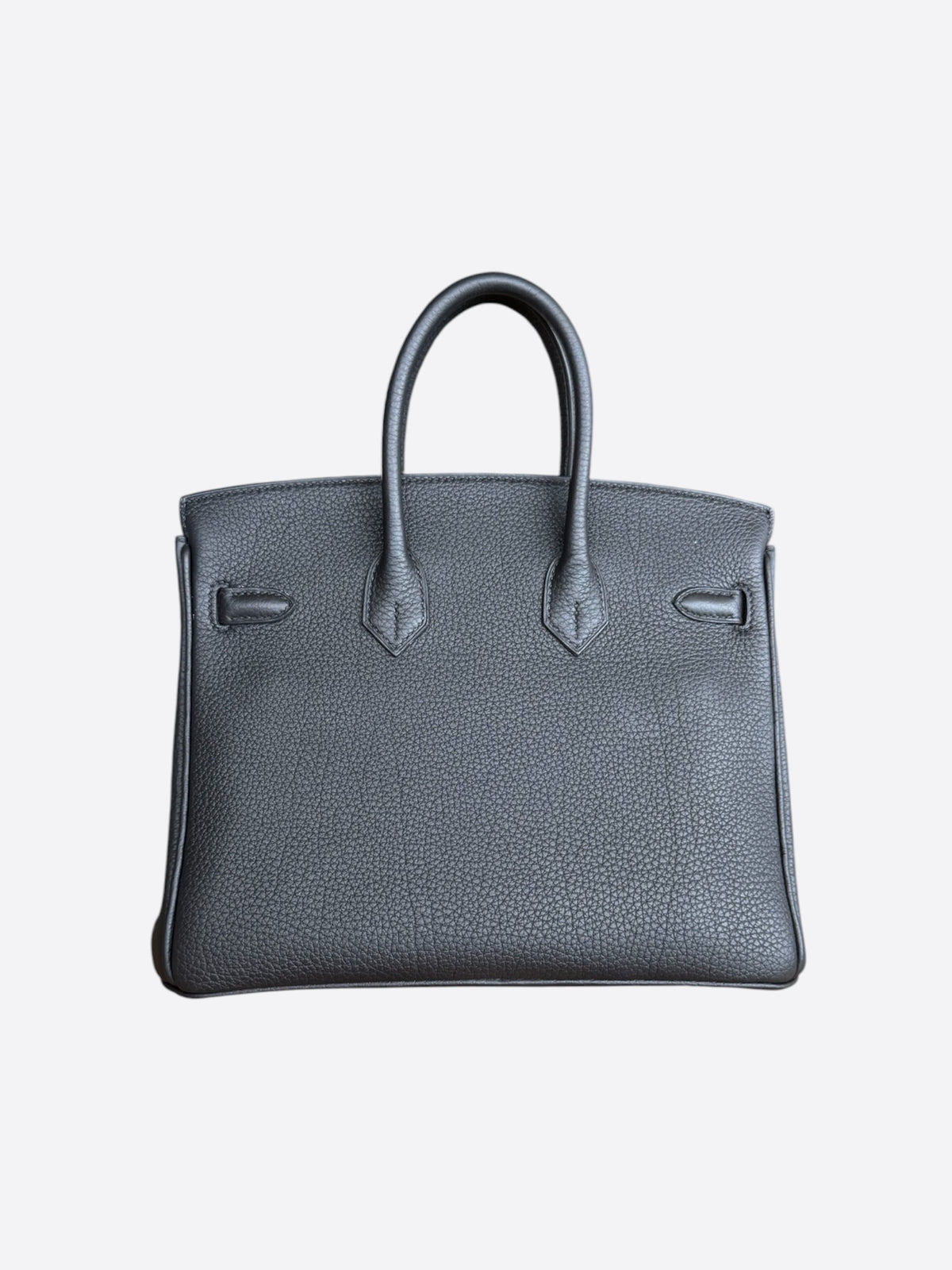 Hermes Black Togo & Palladium Hardware Birkin 25