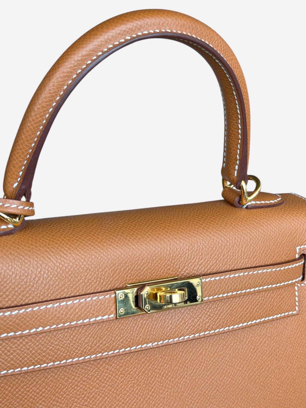 Hermes Gold Epsom & Gold Hardware Kelly 25